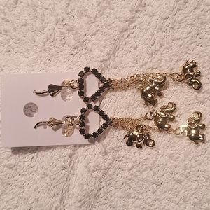 Heart earrings